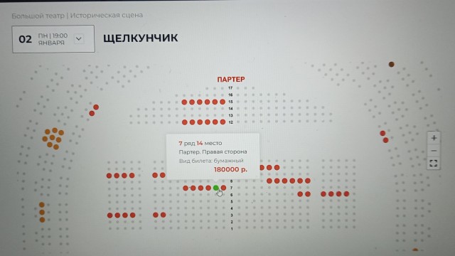 На Щелкунчика кто идёт в Большой?