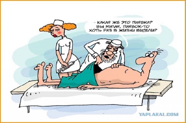 Классификация врачей по специализациям в карикатурах