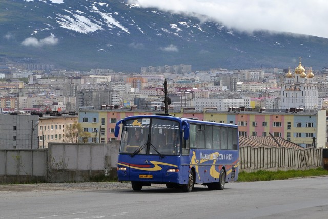 Автобусы в Магадане