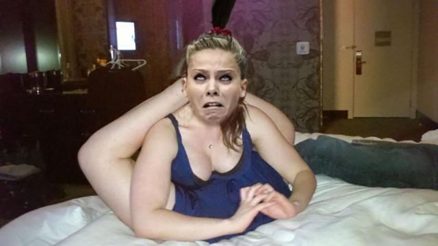 Фотожаба Гимнасточка