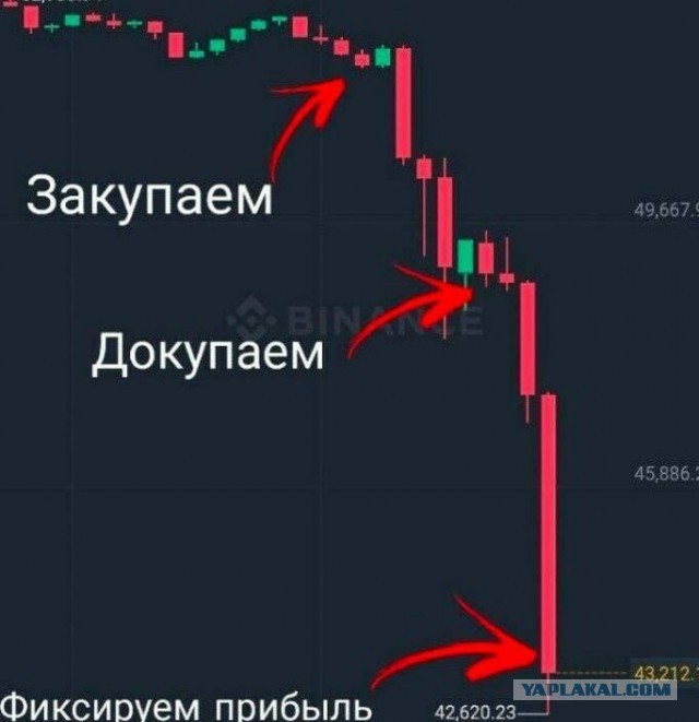 Отрицательно инвестировал в фондовый рынок