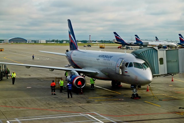 Первый рейс SuperJet. Отчет и фото нового самолета