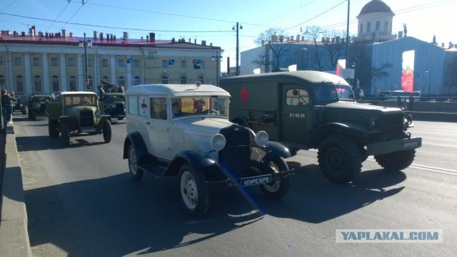 Парад 9 Мая 2015 в Санкт-Петербурге