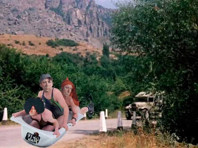 Фотожаба "Толерантный Бобслей"
