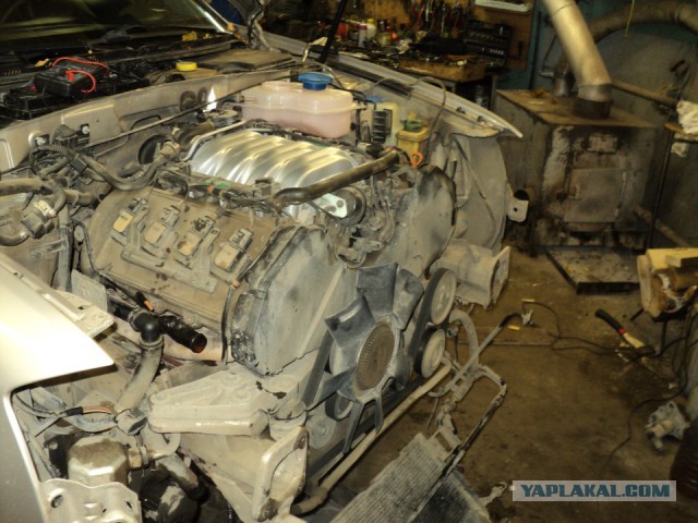 От покупки Ауди S6 до ремонта до ремонта двигателя V8