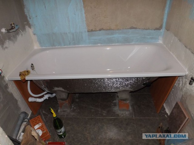 Бюджетный капитальный ремонт ванной комнаты