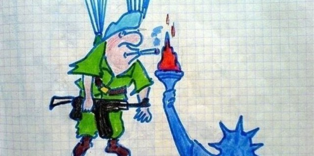 400 «вежливых красавцев» опустились с неба