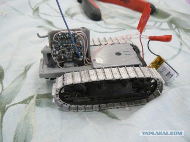 Mikromodellbau. Трактор "Сталинец-65" 43 масштаб.