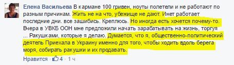 "В кармане 100 гривен,убежище не дают.."-фейк-звезда Васильева