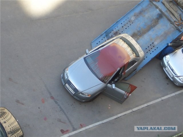 Что сделала эта тётя? Фото