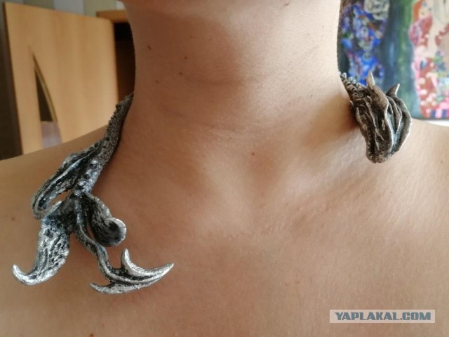 Ожерелье Дайнерис "Дракон" - попытка воспроизвести своими руками