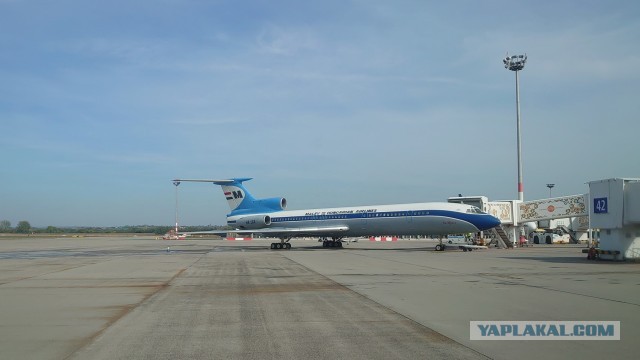 Иллюшины и Туполевы в аэропорту Будапешта