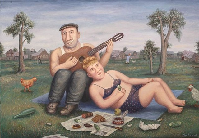 Коллеги, теперь понятна неприязнь многих к известнейшему поэту-песеннику с берегов Великой реки Волга..