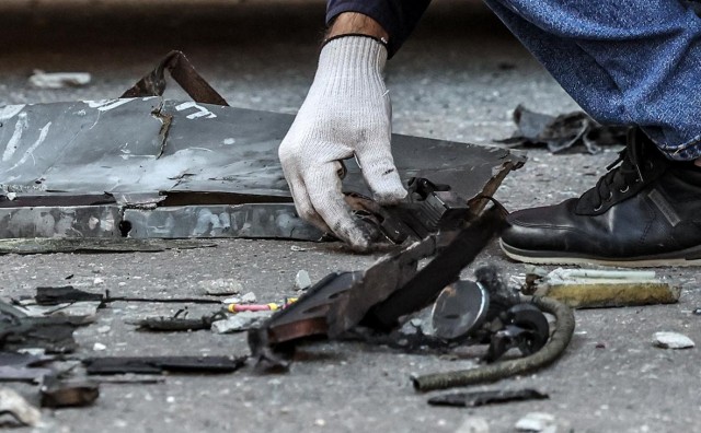 Обломки дрона упали на автобус в Подмосковье