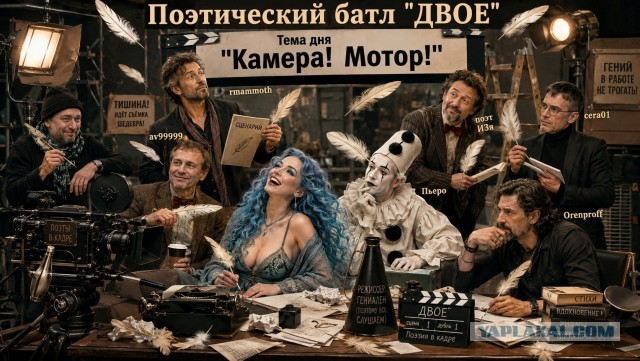 Двое, поэтический батл