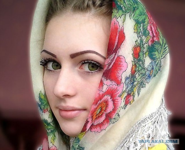 Красивая и сильная русская девушка