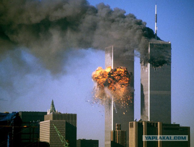 Полет между двумя небоскребами