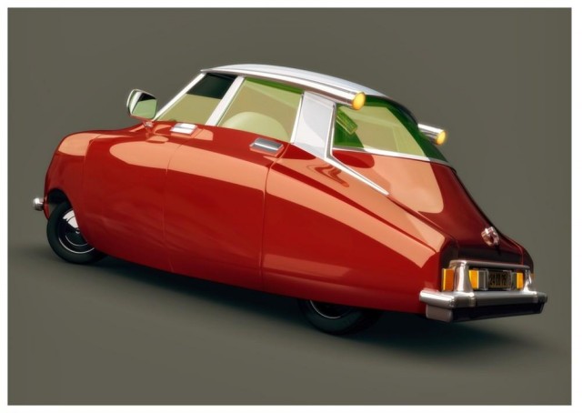3d Cars By Christophe Desse