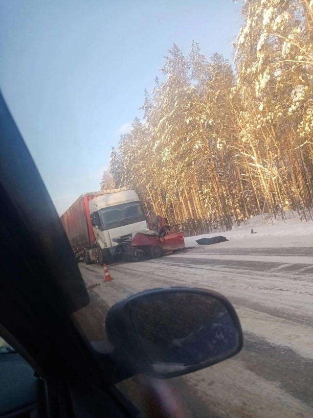 Появилось жуткое видео момента смертельной аварии в Уренском районе, Нижегородской области