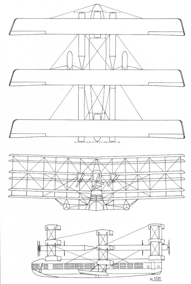 Авиационный супермонстр Caproni Ca.60