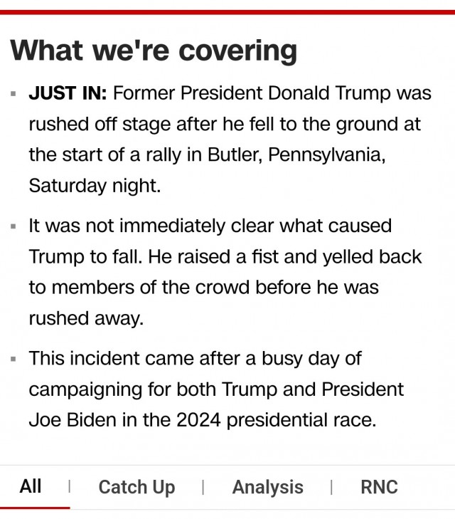 На Дональда Трампа совершили покушение