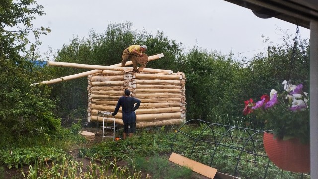 Моя баня, наконец-то))