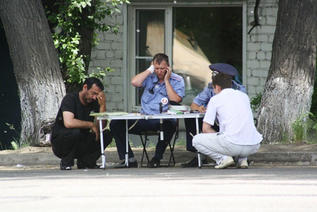 Точка по продаже полосатых палочек