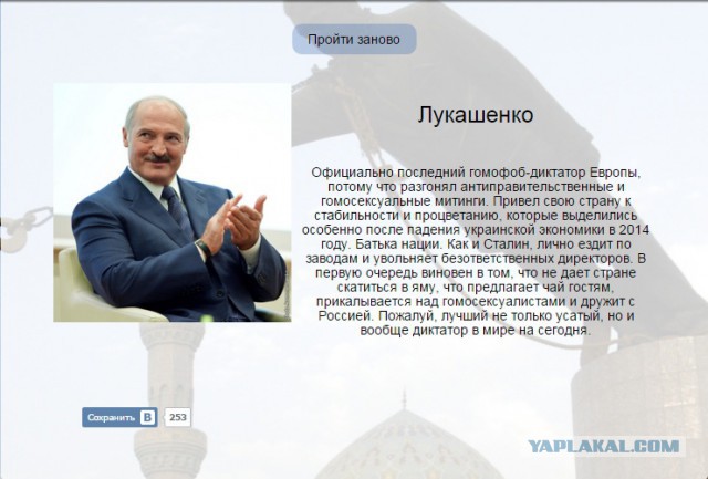 Тест на диктатора