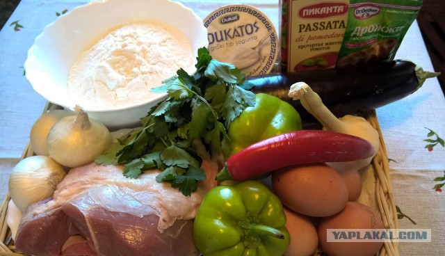 Фастфуд-пикник на день рождения ЯПа