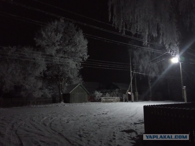 Зима в русской глубинке