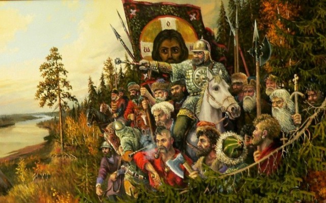 Пьяный крымский гаишник с папой про казаков