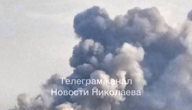 Взрыв на аэродроме Новофедоровка, в Крыму