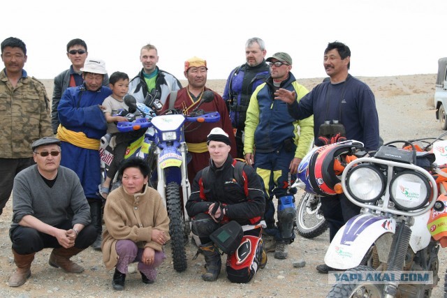 В Монголию на мотоциклах 2006