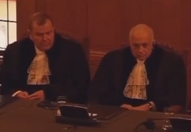 Выступление Путина в Гааге, 2005 год