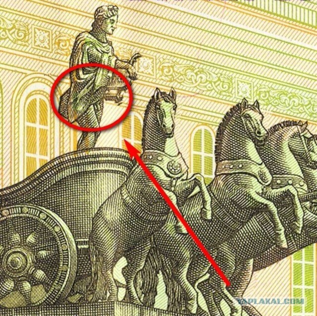 Черти на банкнотах.