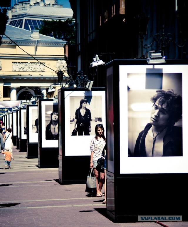 Фото с выставки в Питере на Малой Садовой