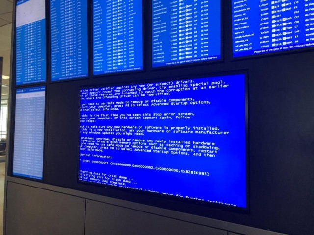 Windows избавится от синего «экрана смерти», появляющегося при критическом сбое системы