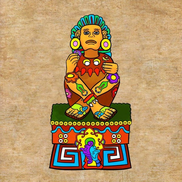 Цветочный бог ацтеков