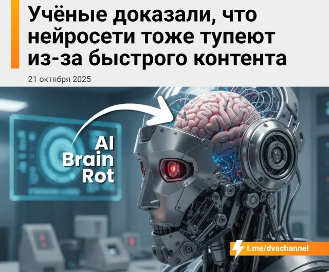 Нейросети тупеют из-за мусорного контента