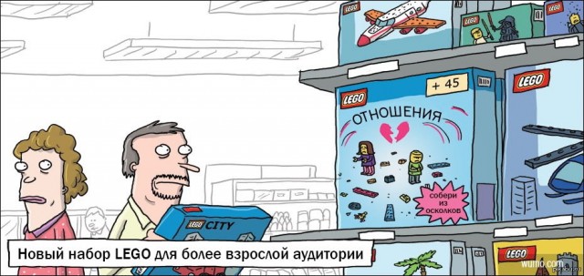 Мем в стиле lego