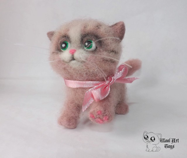 Игрушки из шерсти