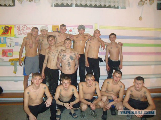 Тюремные наколки времен СССР