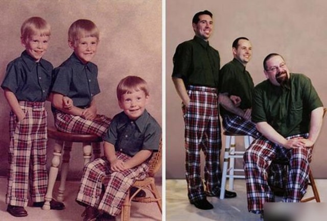 Фотографии из разряда «тогда и сейчас»