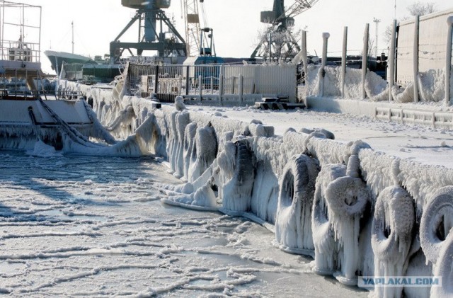 Черное море... замерзло!