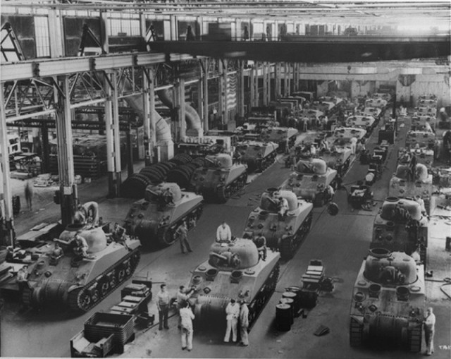 Танковые заводы союзников во Вторую мировую войну