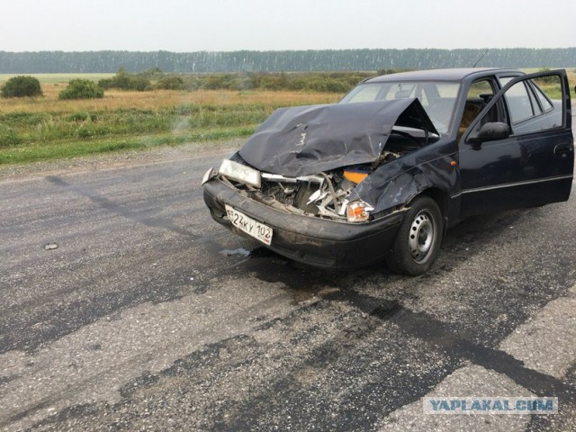 Страшная авария на трассе "М7"
