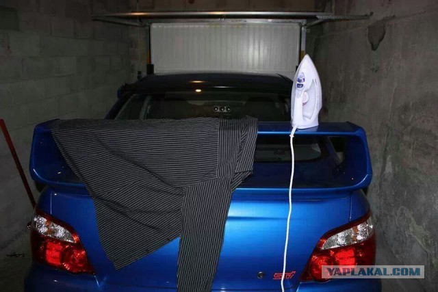 Защита машины от палящего солнца