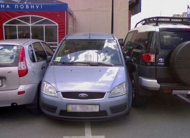 "Мастер" парковки (7 фото)