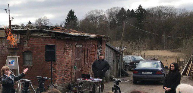 Пуск газа в городе Советск Калининградской области