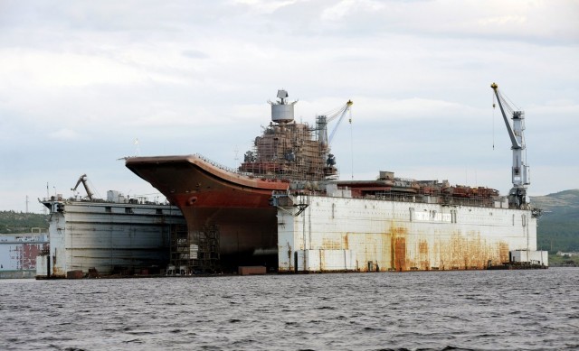 В Китае назвали проржавелый авианосец «Адмирал Кузнецов» позором российского флота